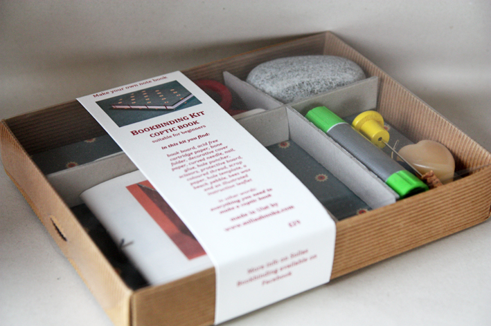 Sollas Bookbinding :: Book making kits to make your own special book